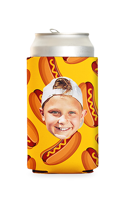 Custom Hotdogs Can Cooler