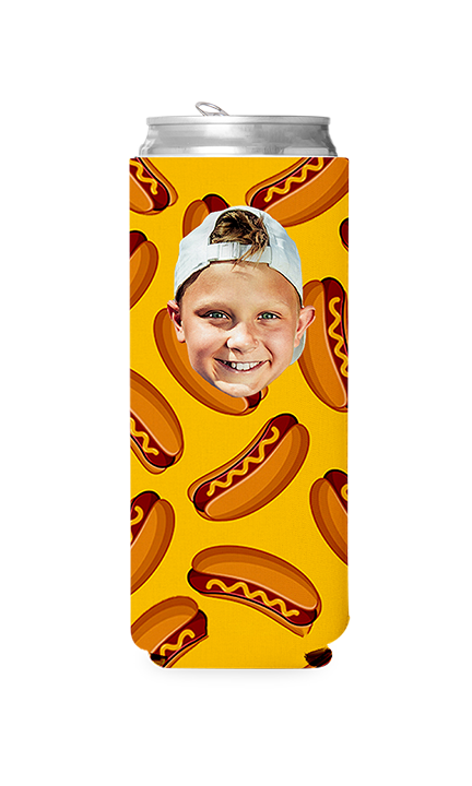 Custom Hotdogs Can Cooler