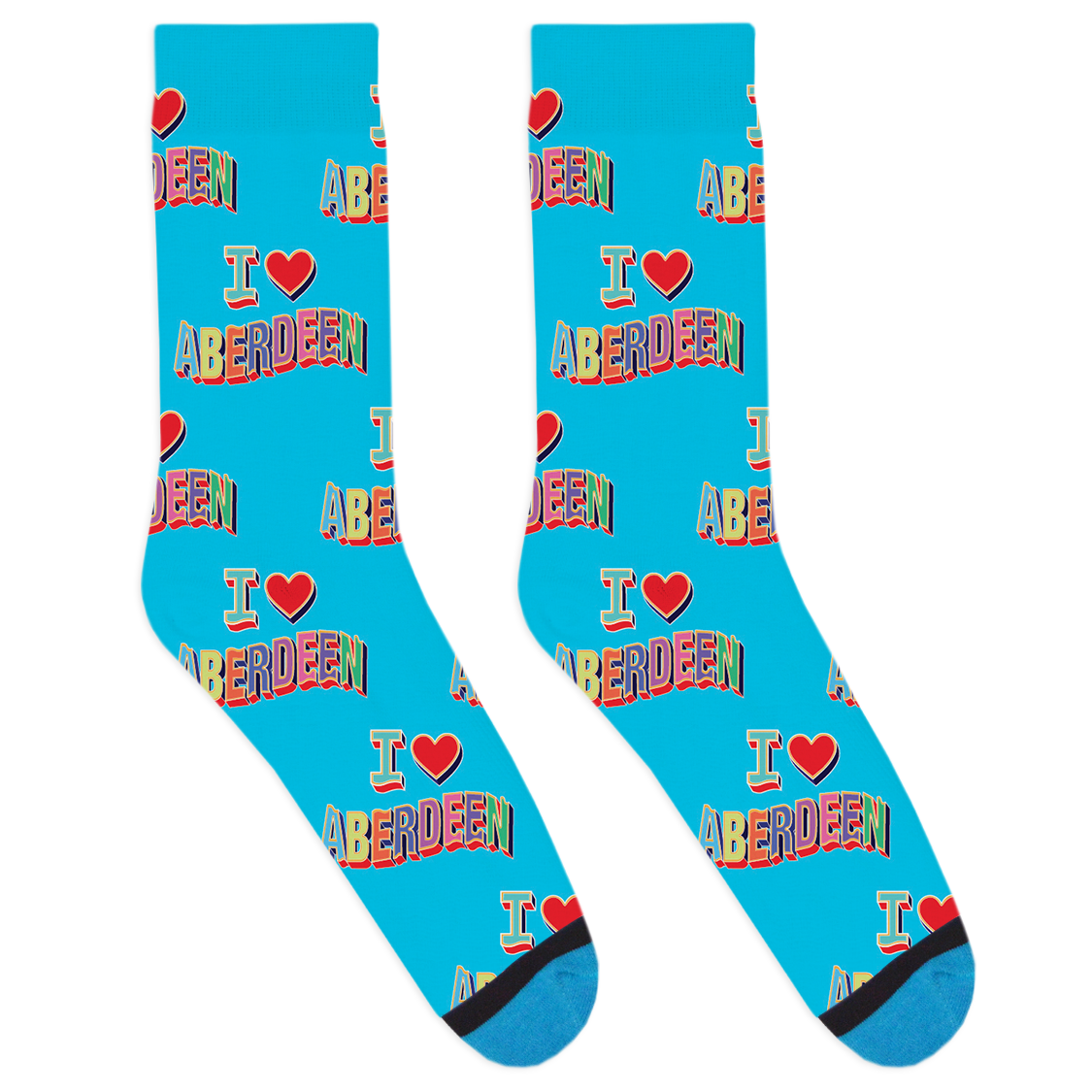 I Heart Aberdeen Socks