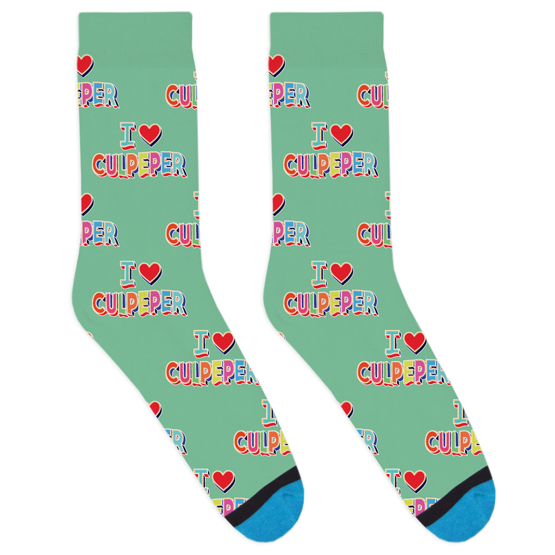 I Heart Culpeper Socks