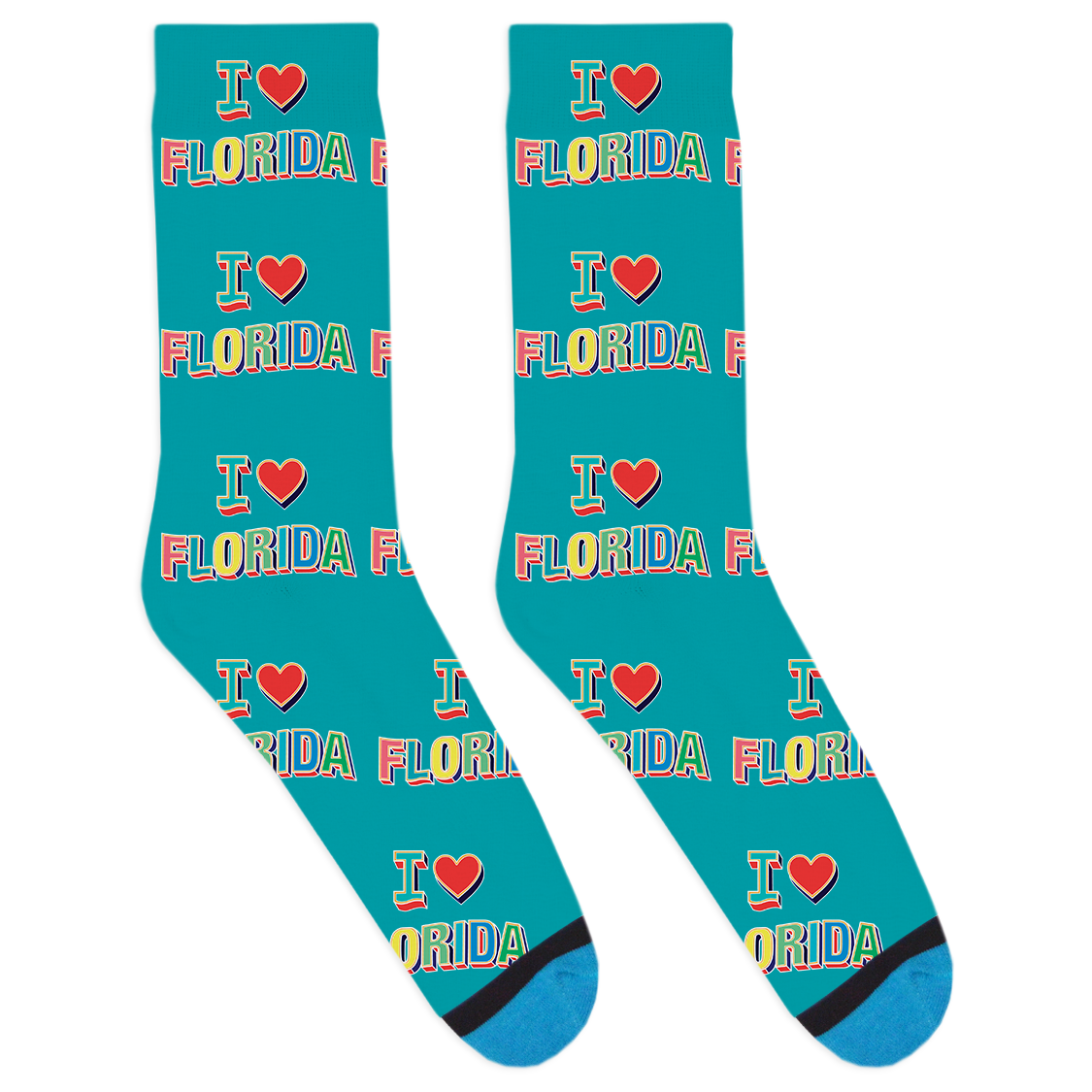 I Heart Florida Socks