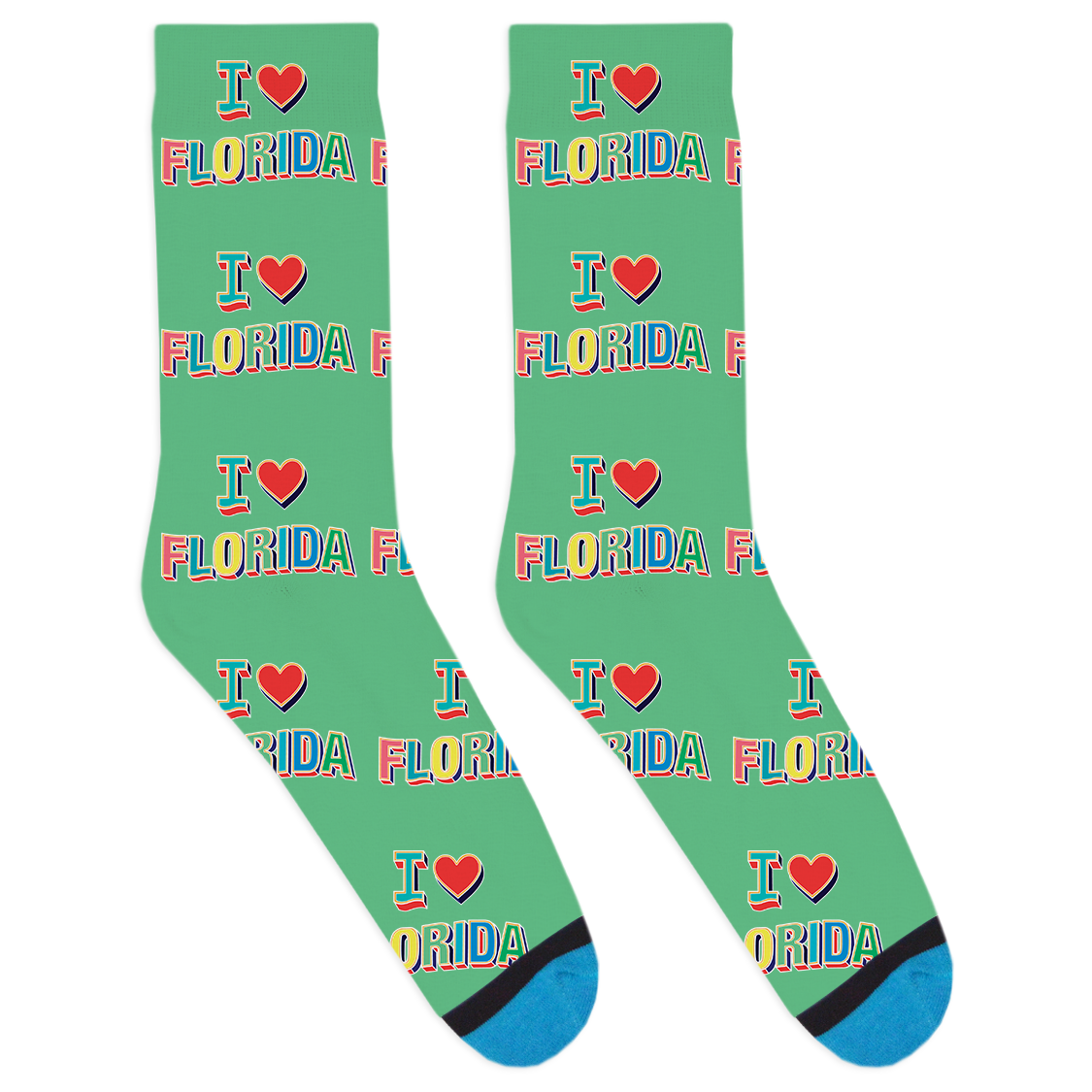 I Heart Florida Socks
