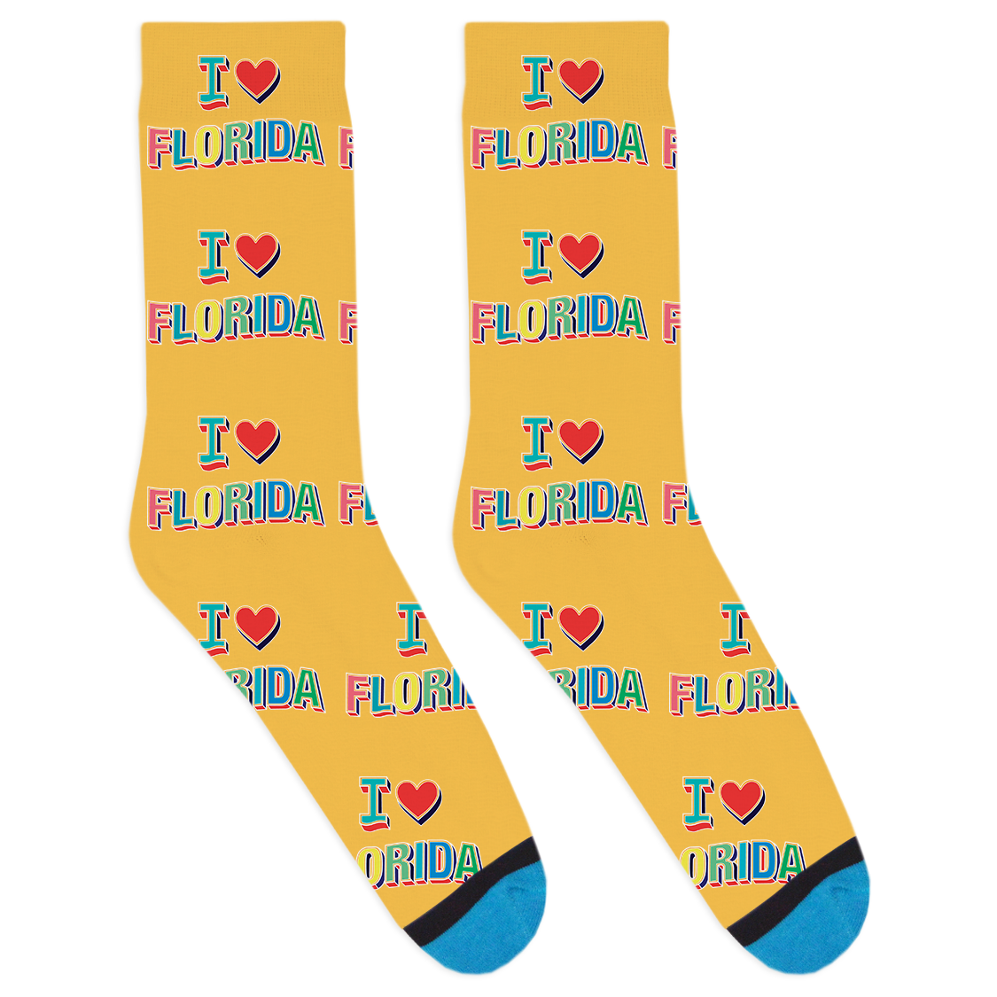 I Heart Florida Socks