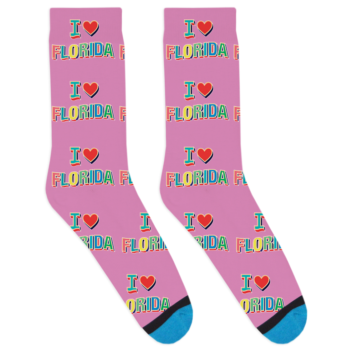 I Heart Florida Socks