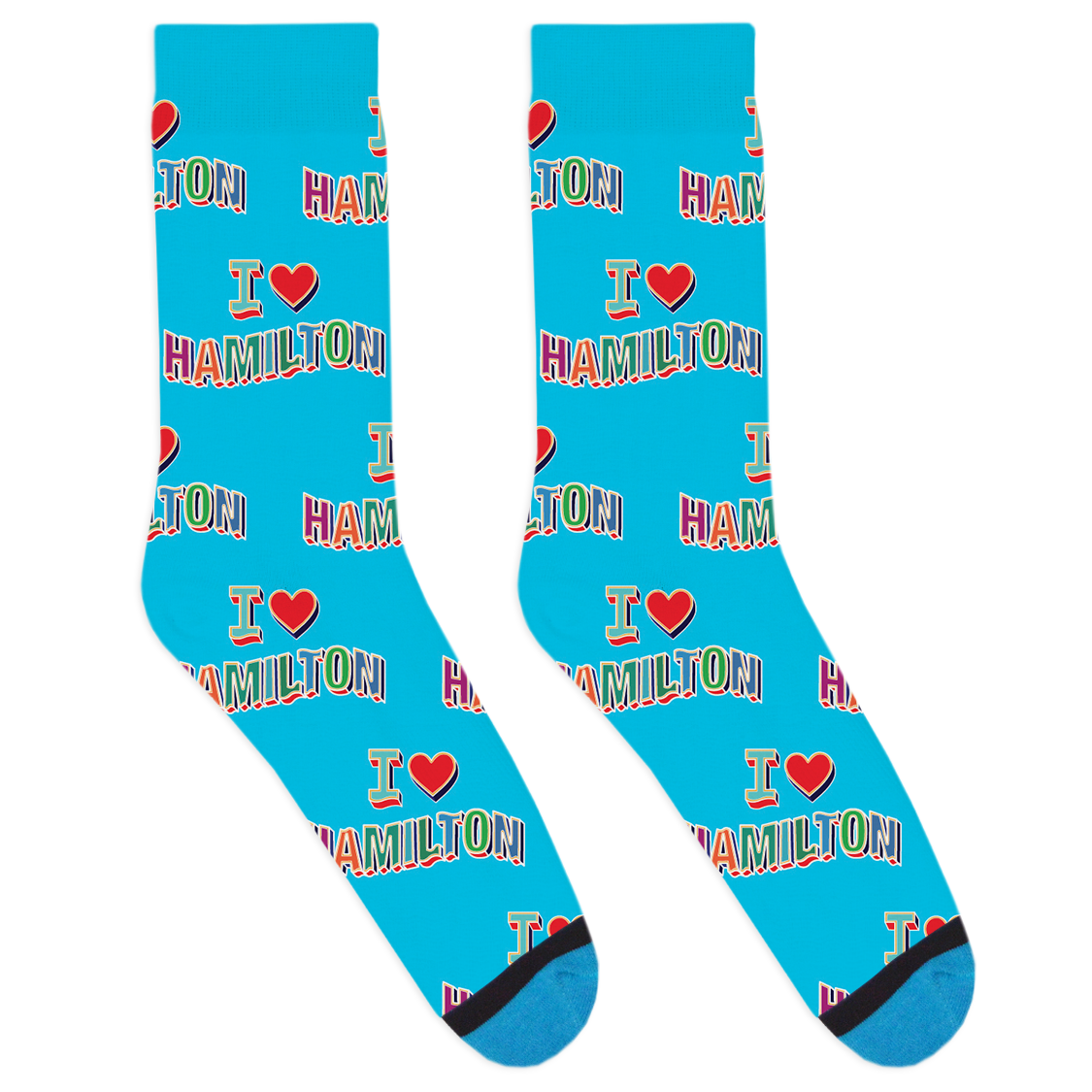 I Heart Hamilton Socks