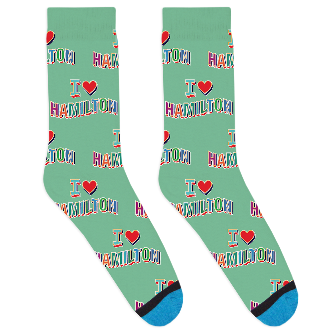 I Heart Hamilton Socks