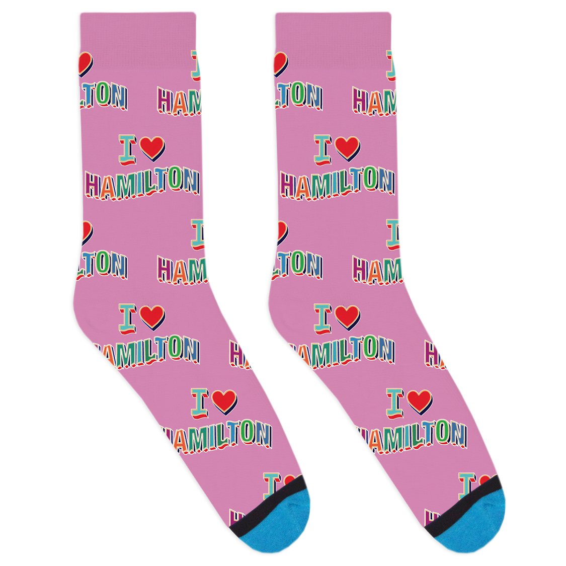 I Heart Hamilton Socks