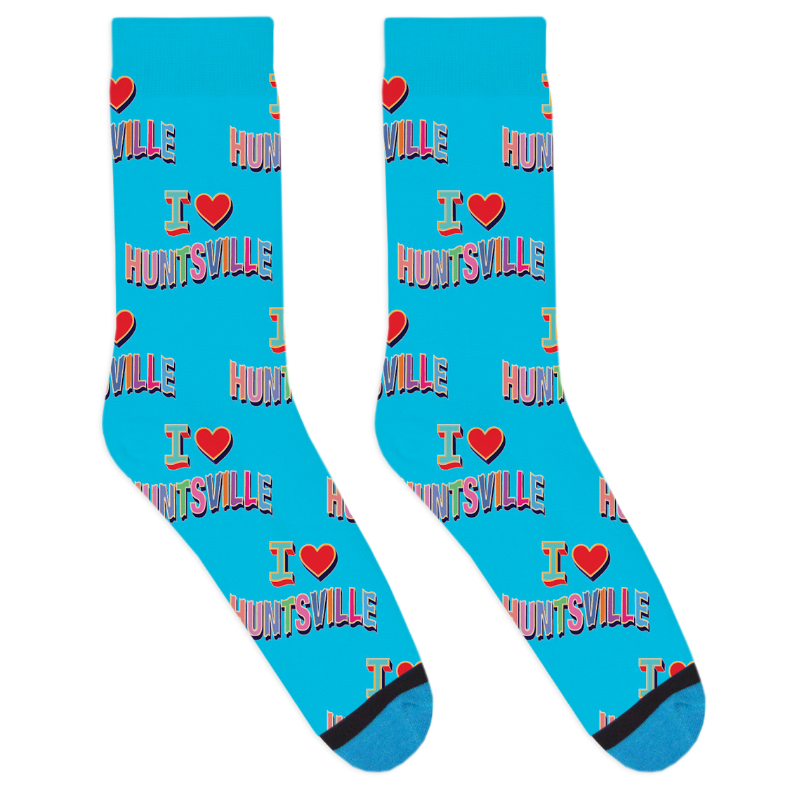 I Heart Huntsville Socks