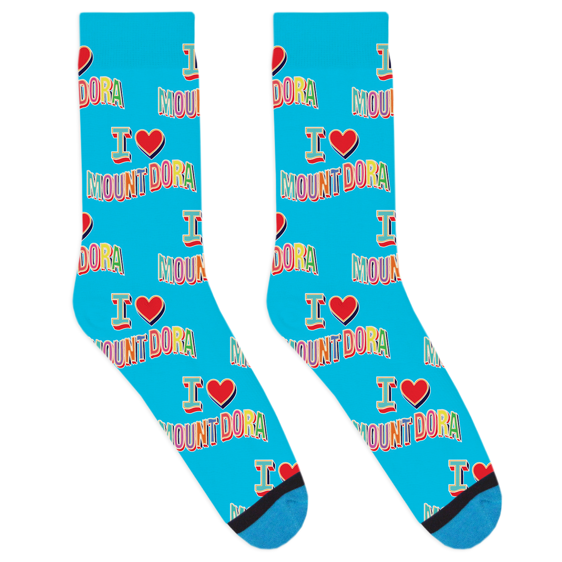 I Heart Mount Dora Socks