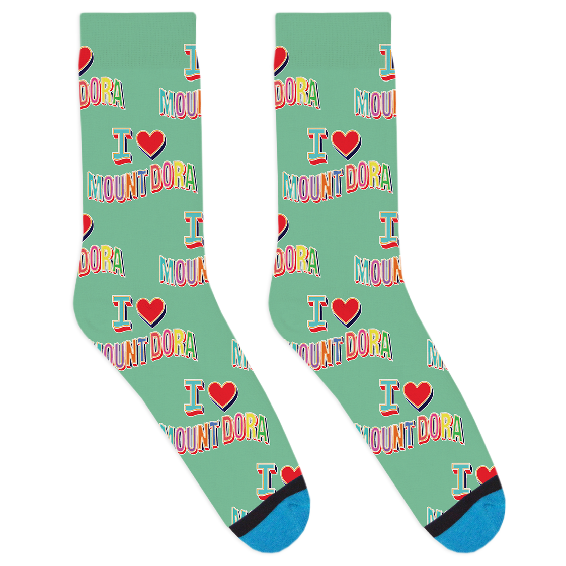 I Heart Mount Dora Socks
