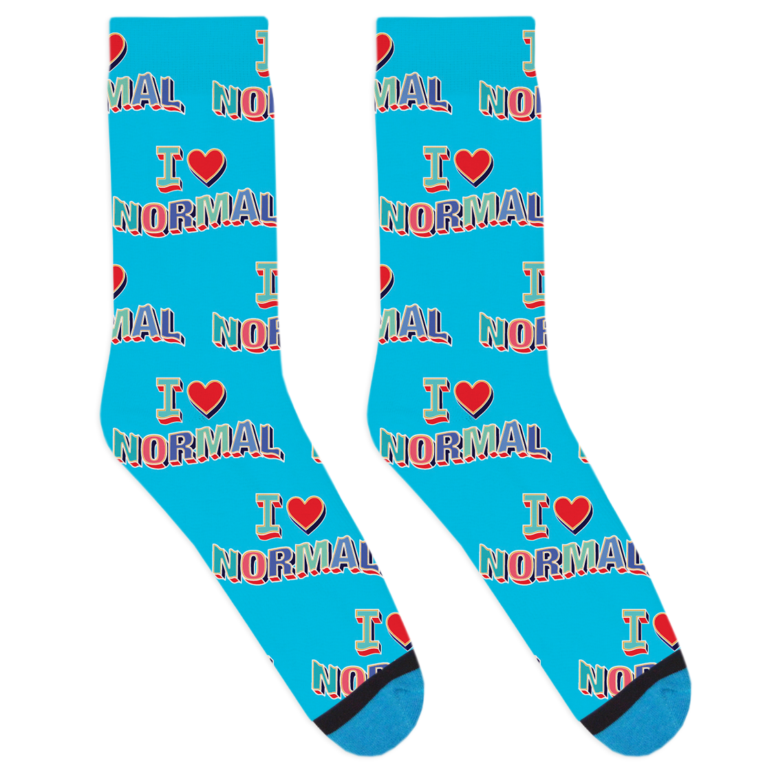 I Heart Normal Socks