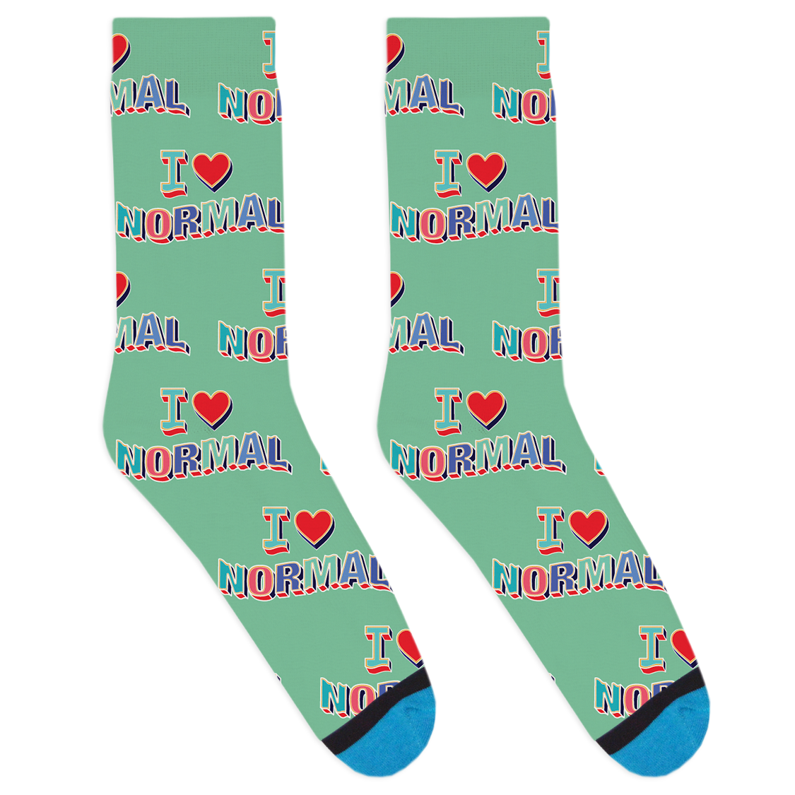 I Heart Normal Socks