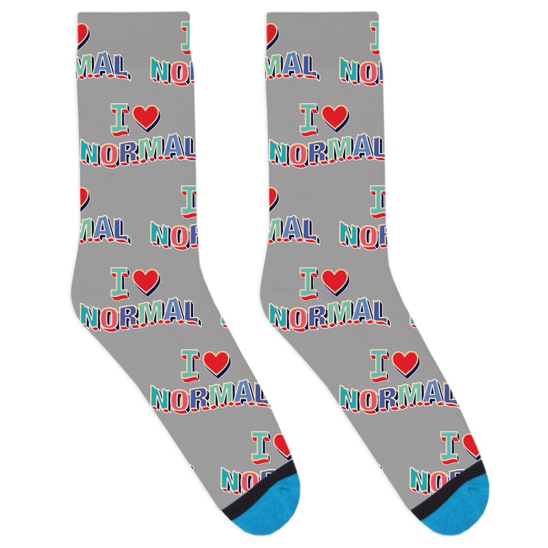 I Heart Normal Socks