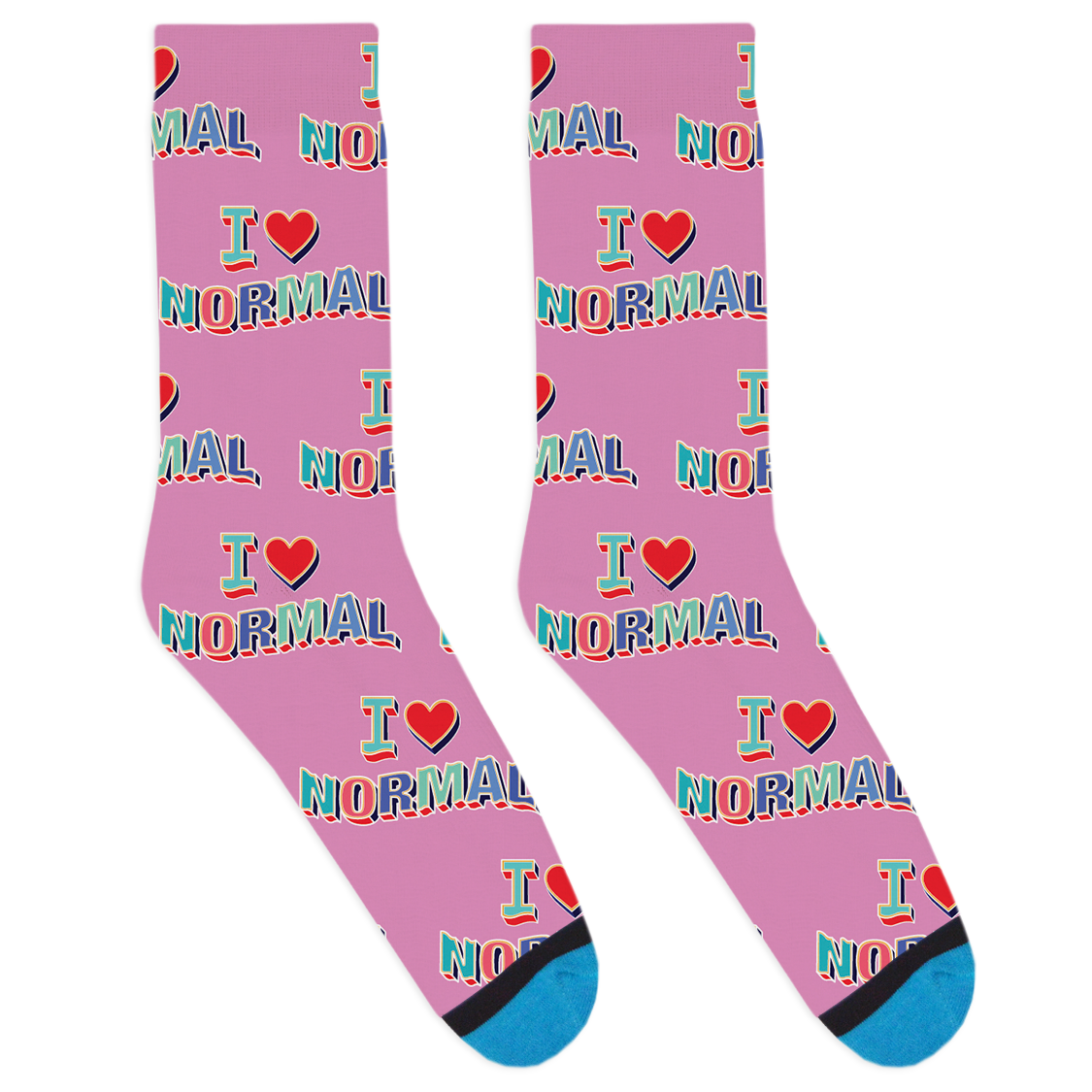 I Heart Normal Socks