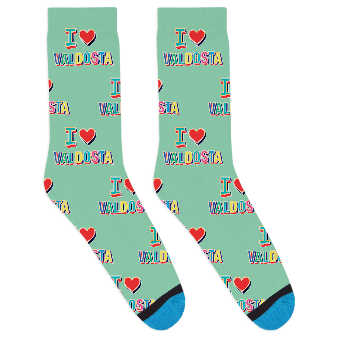 I Heart Valdosta Socks