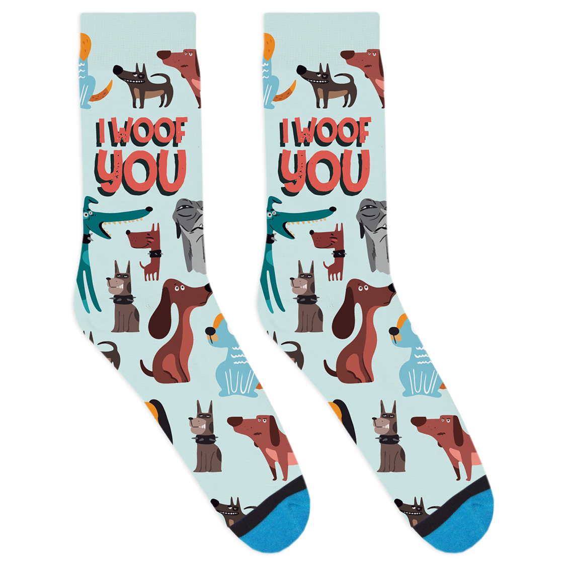 I Woof You Socks