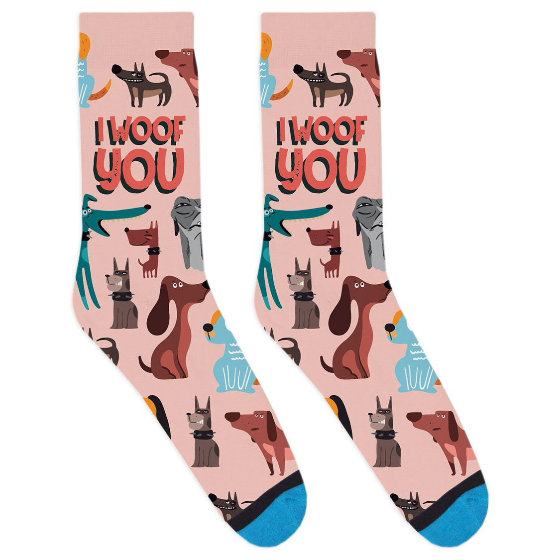 I Woof You Socks