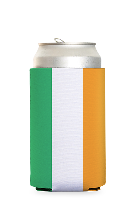 Irish Flag Predesigned Can Cooler