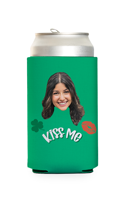 Custom Kiss Me Can Cooler