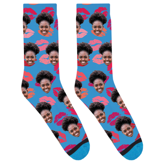 Custom Kisses Socks