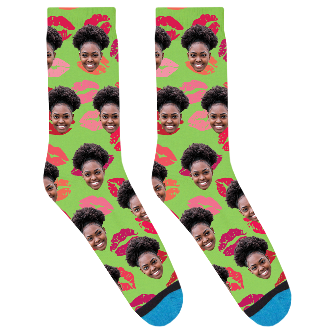 Custom Kisses Socks