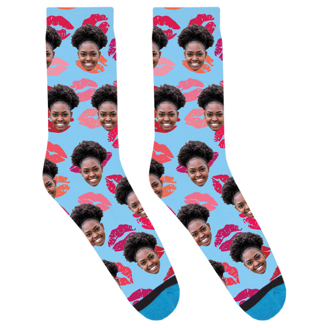 Custom Kisses Socks