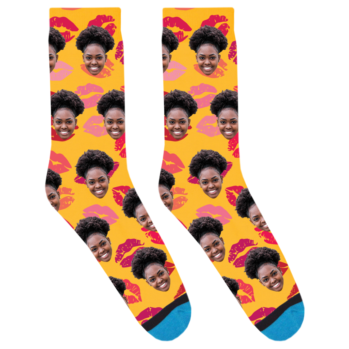 Custom Kisses Socks