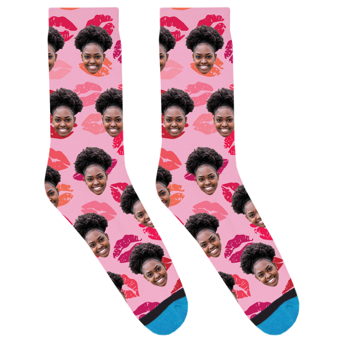 Custom Kisses Socks