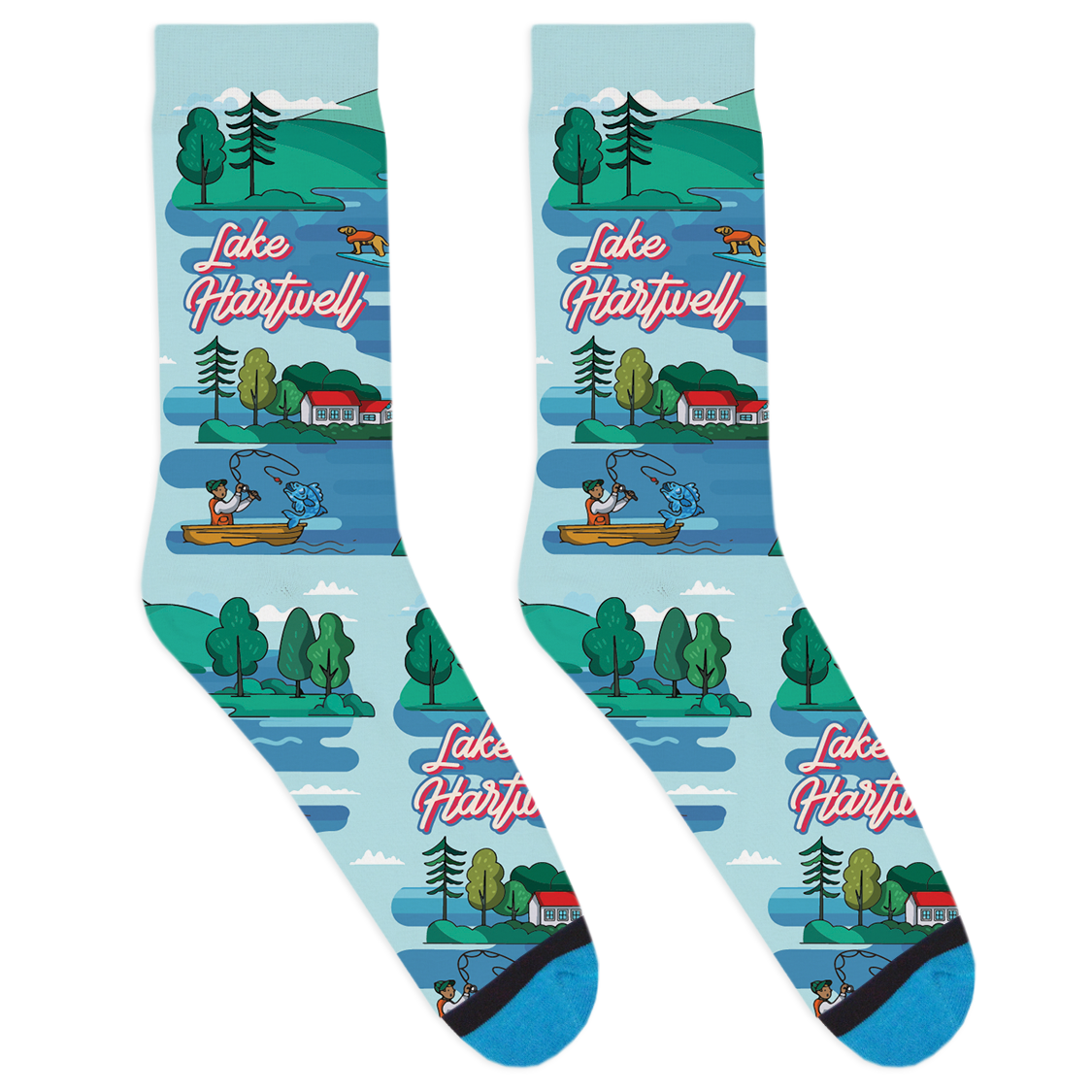 Lake Hartwell Socks