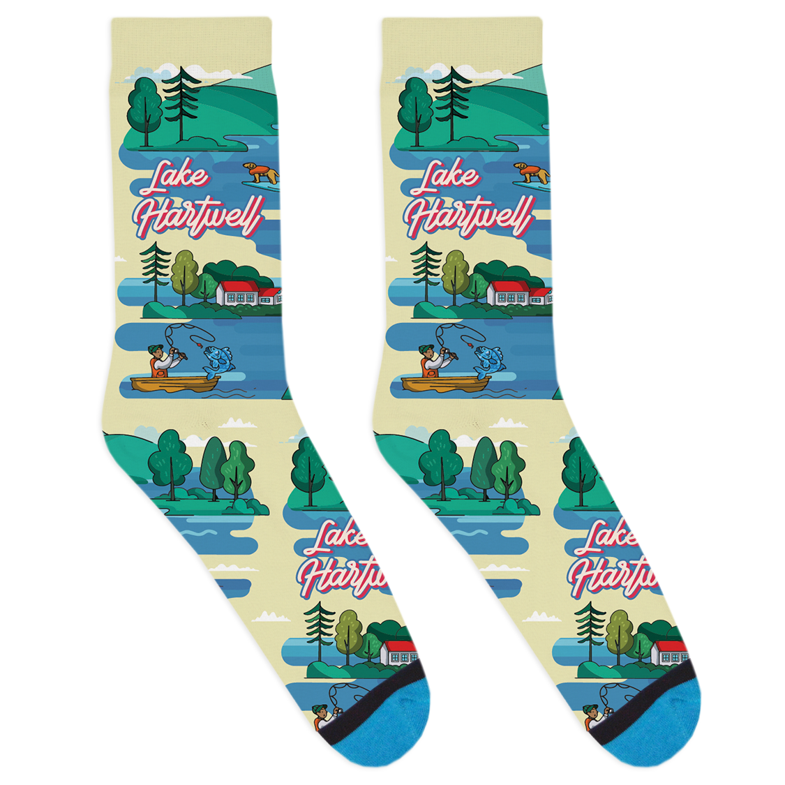 Lake Hartwell Socks
