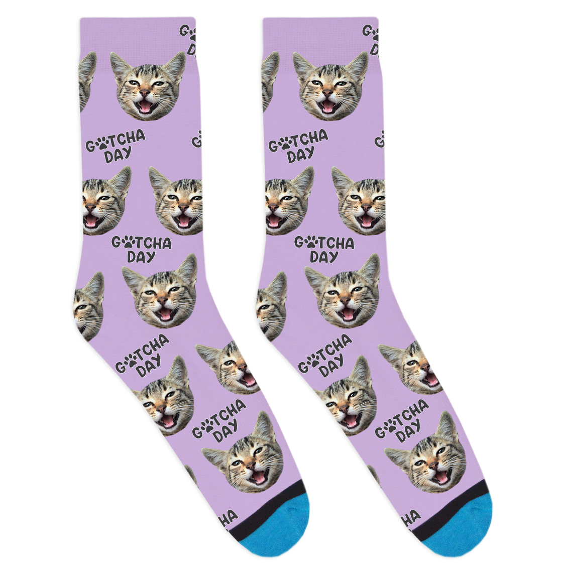Custom Gotcha Day Socks