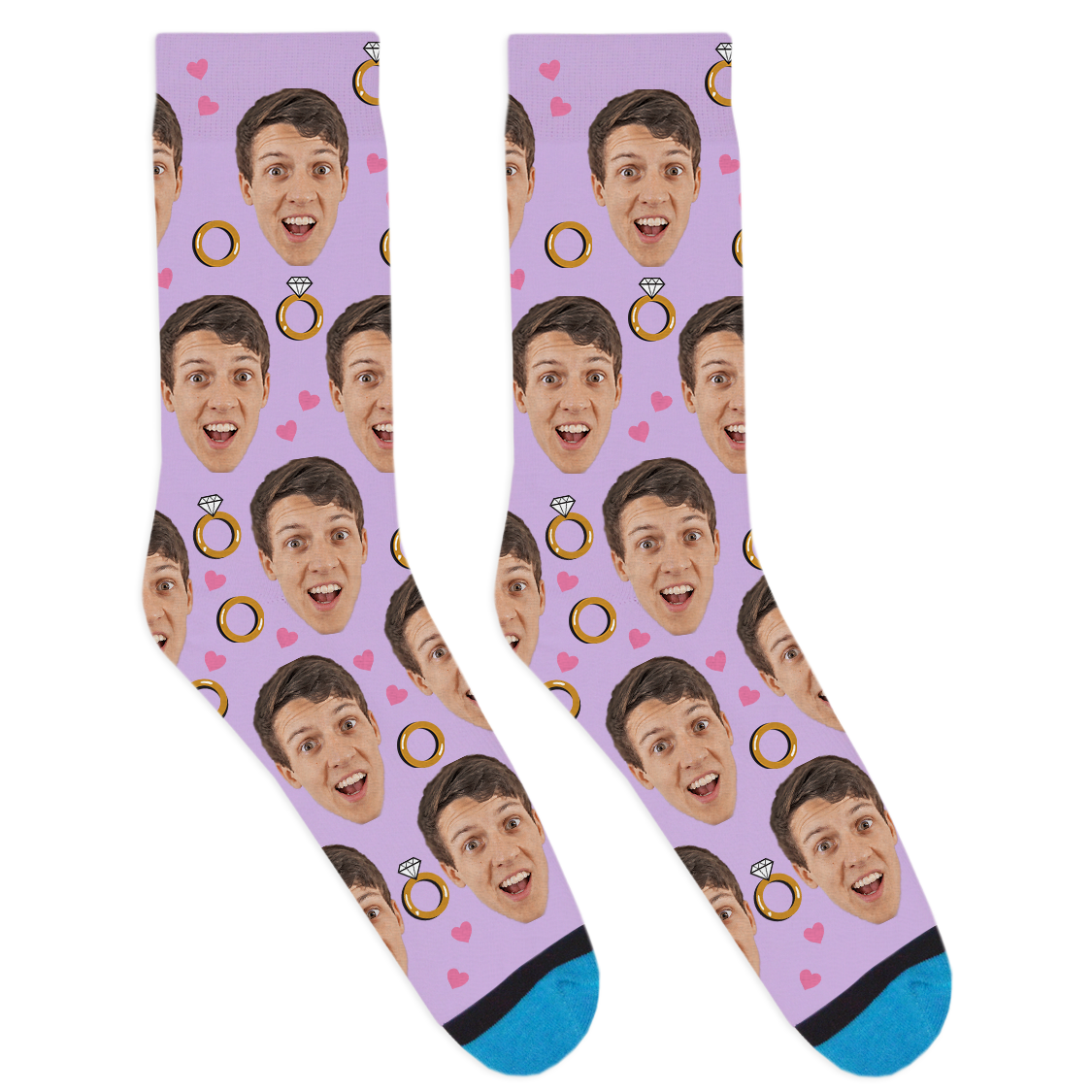 Custom Wedding Socks