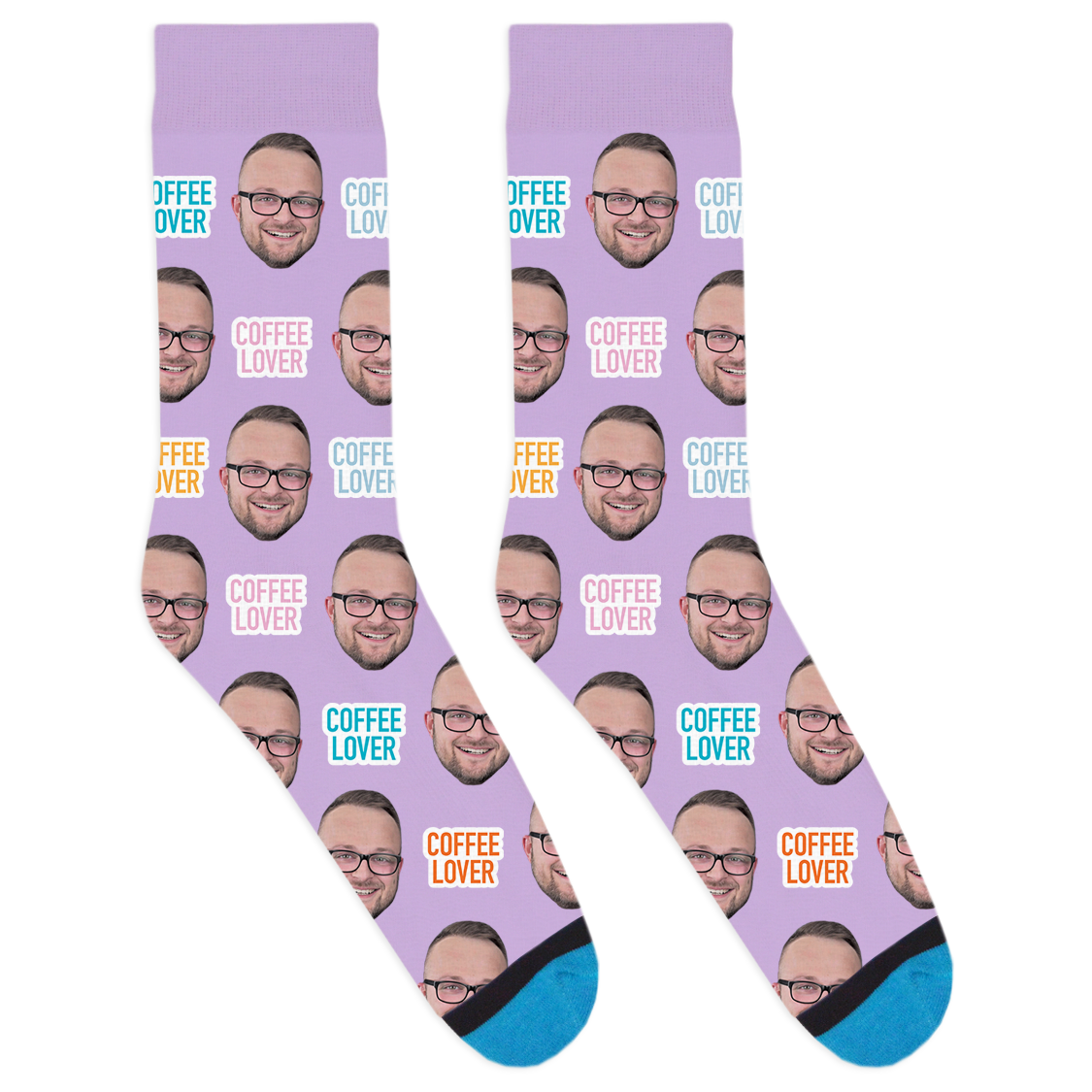 Custom Coffee Lover Socks