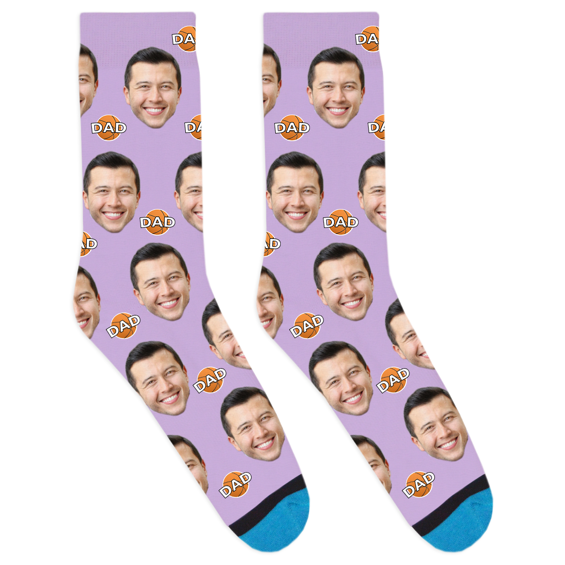 Custom Basketball Dad Socks