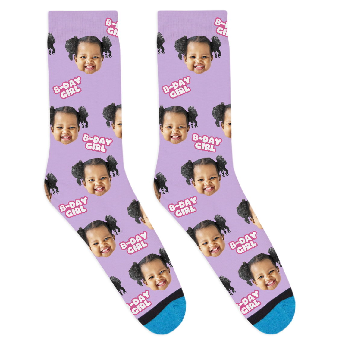 Custom Birthday Girl Socks