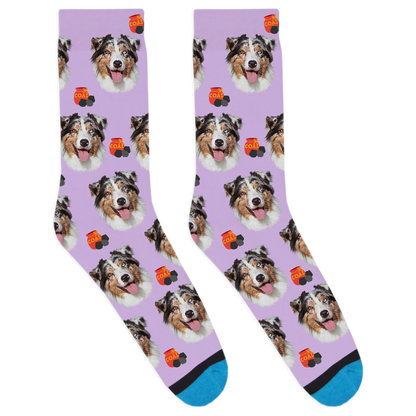 Custom Coal Socks