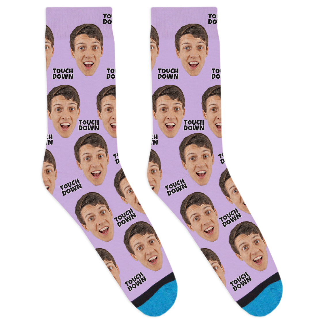 Custom Touchdown Socks