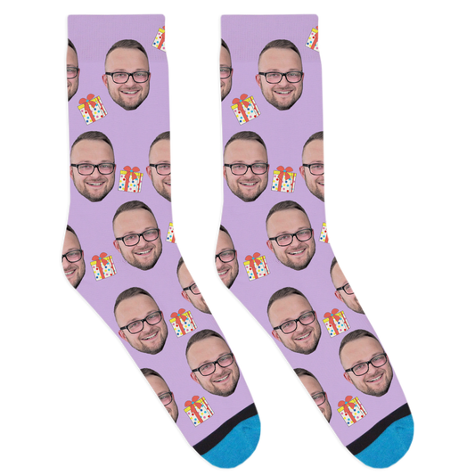 Custom Birthday Gift Socks