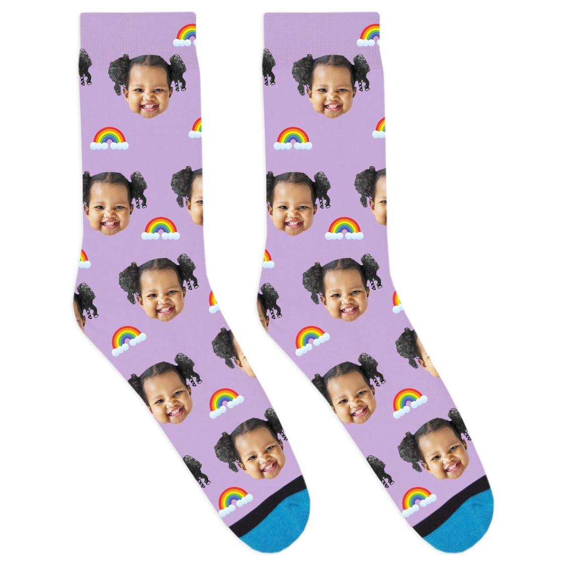 Custom Rainbow Socks