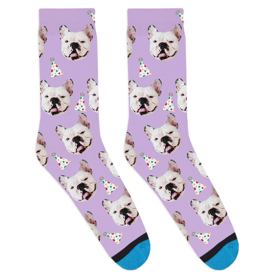 Custom Party Hat Socks