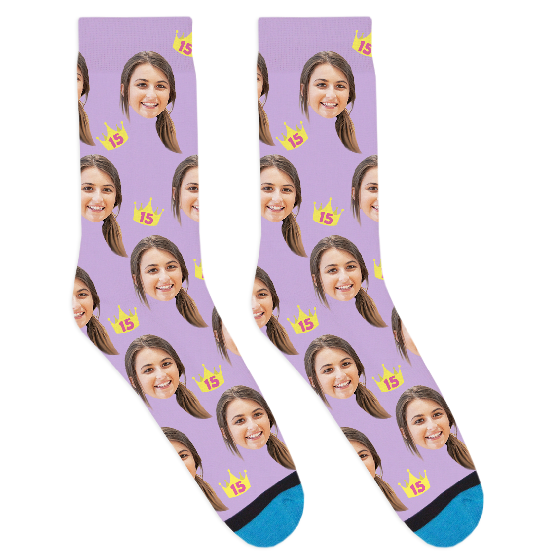 Custom Quinceañera Socks