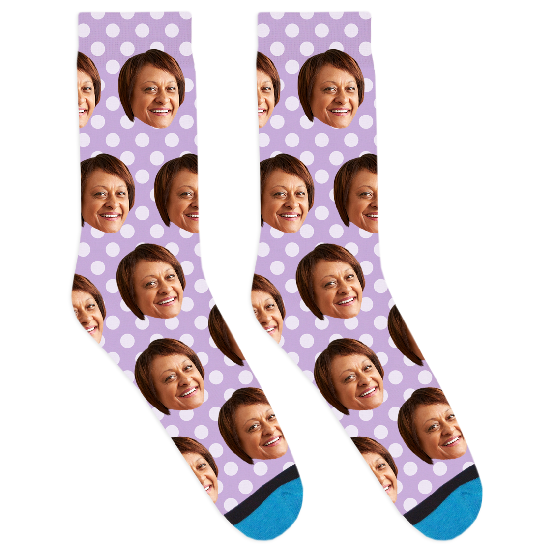 Custom Polka Dot Socks