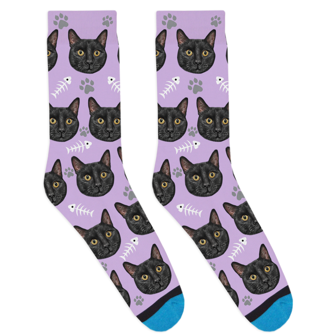 Custom Cat Socks