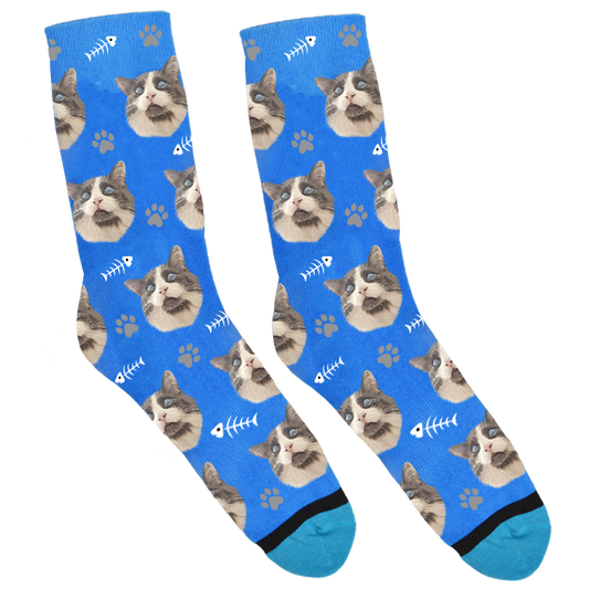 Louie The Blind Cat Socks