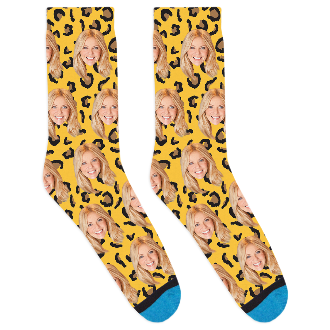 Custom Leopard Socks