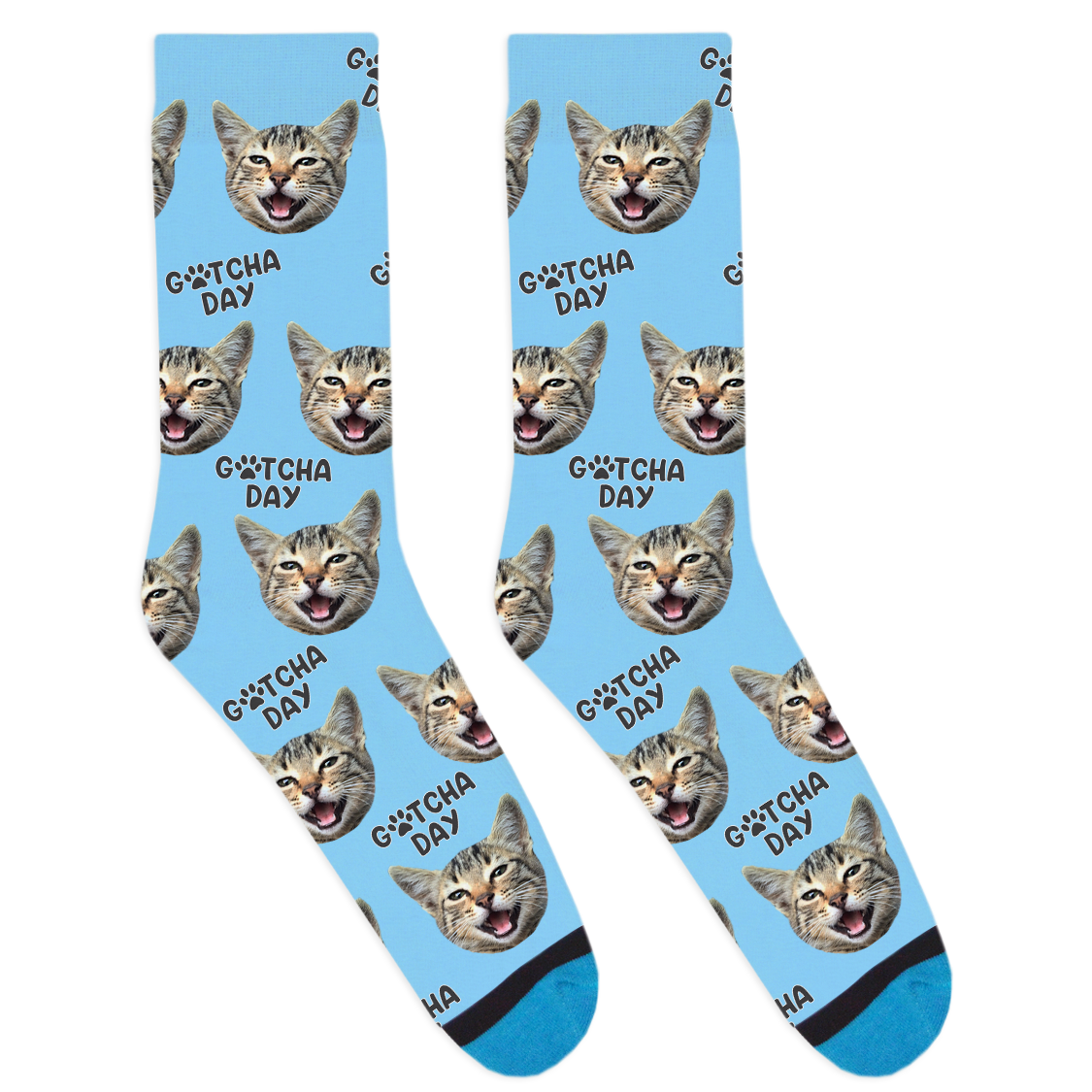 Custom Gotcha Day Socks