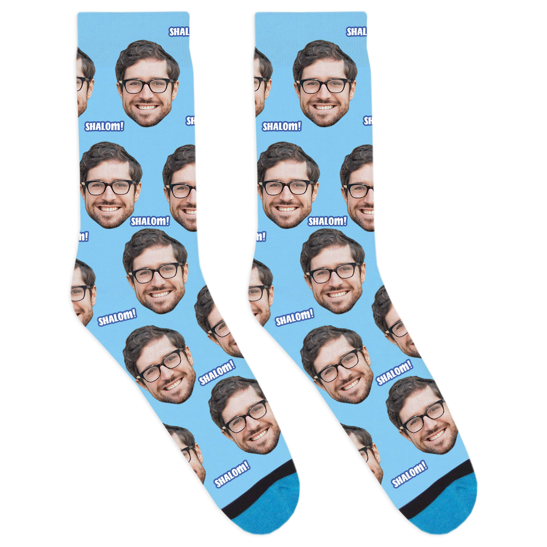 Custom Shalom Socks
