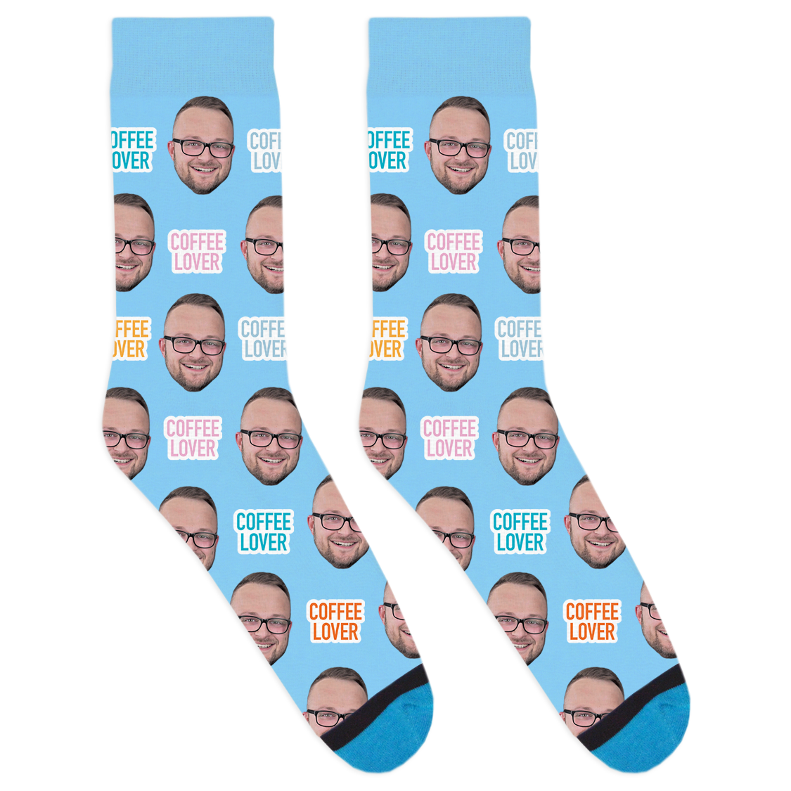Custom Coffee Lover Socks