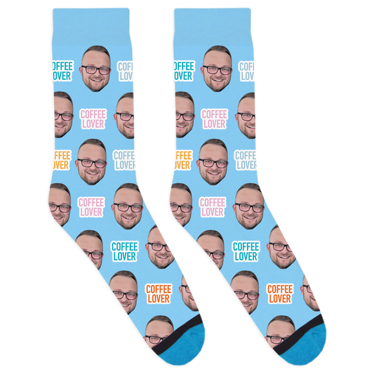 Custom Coffee Lover Socks