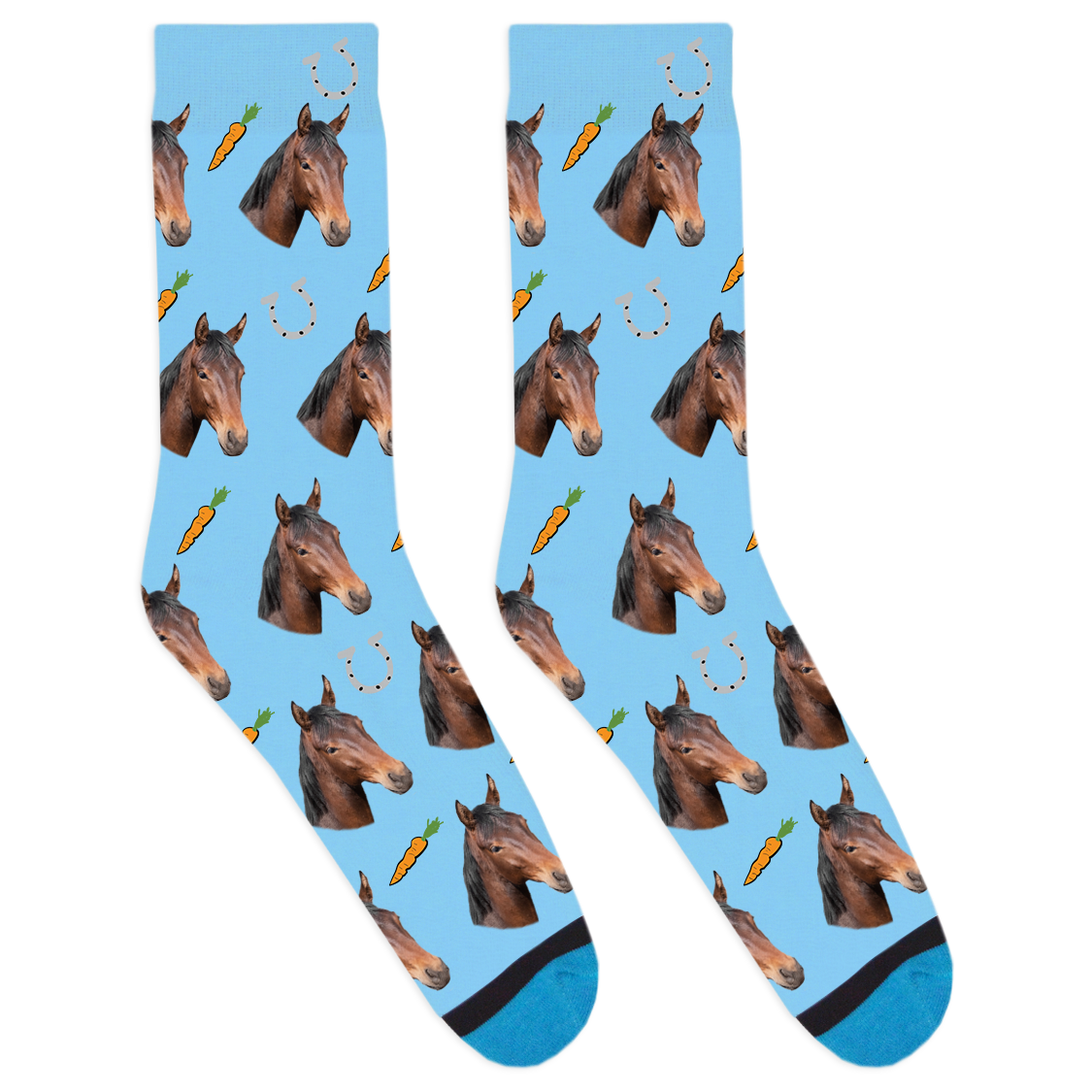 Custom Horse Socks